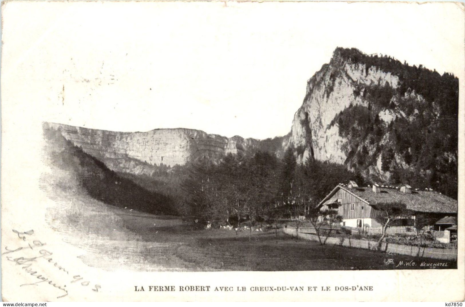 Creux Du Van - Le Ferme Robert - Sonstige & Ohne Zuordnung