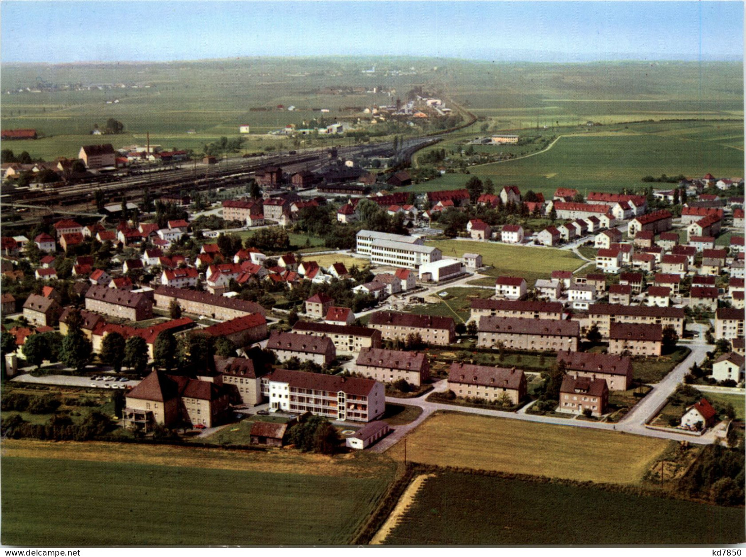 Plattling A.d.Isar, Kreiskrankenhaus Und Realschule - Deggendorf