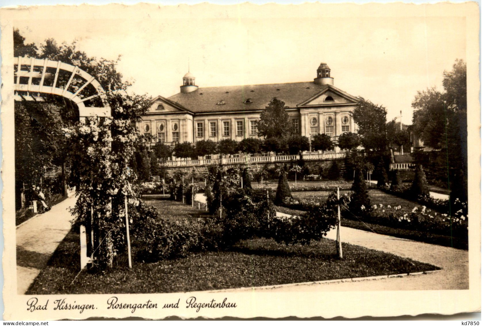 Bad Kissingen, Rosengarten Und Regentenbau - Bad Kissingen