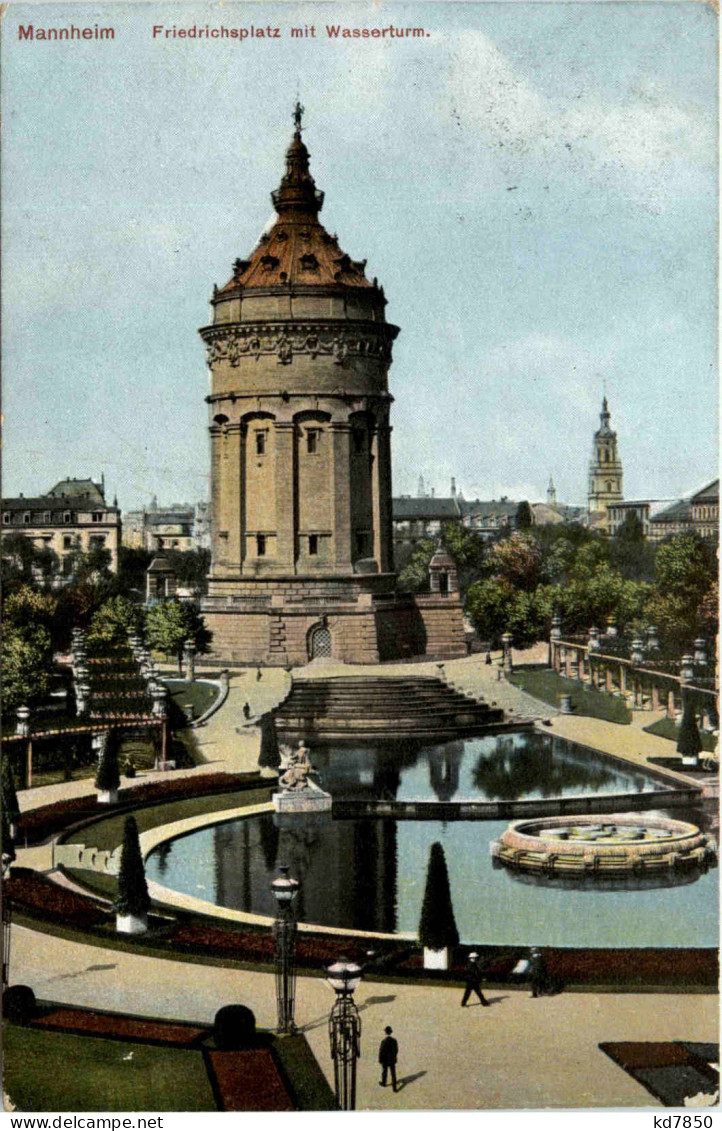 Mannheim - Friedrichsplatz - Mannheim