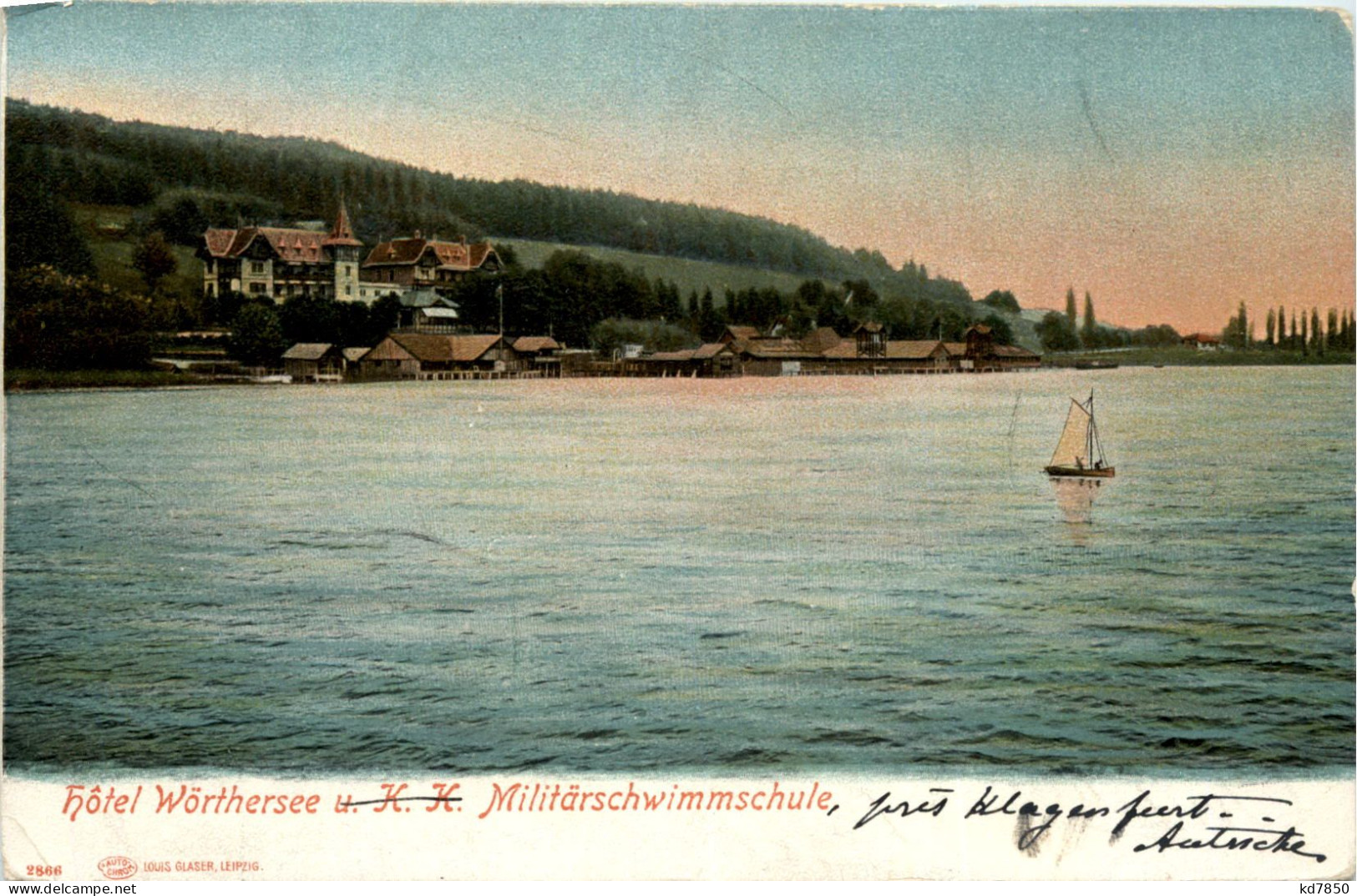 Klagenfurt, Hotel Wörthersee Und Militär-Schwimmschule - Klagenfurt