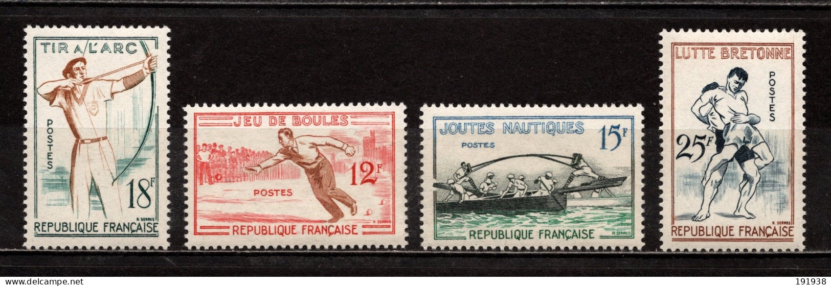 France N° 1161/64**, Superbes - Neufs