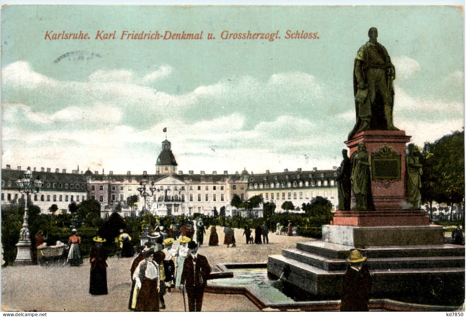 Karlsruhe - Karl Friedrich Denkmal - Karlsruhe