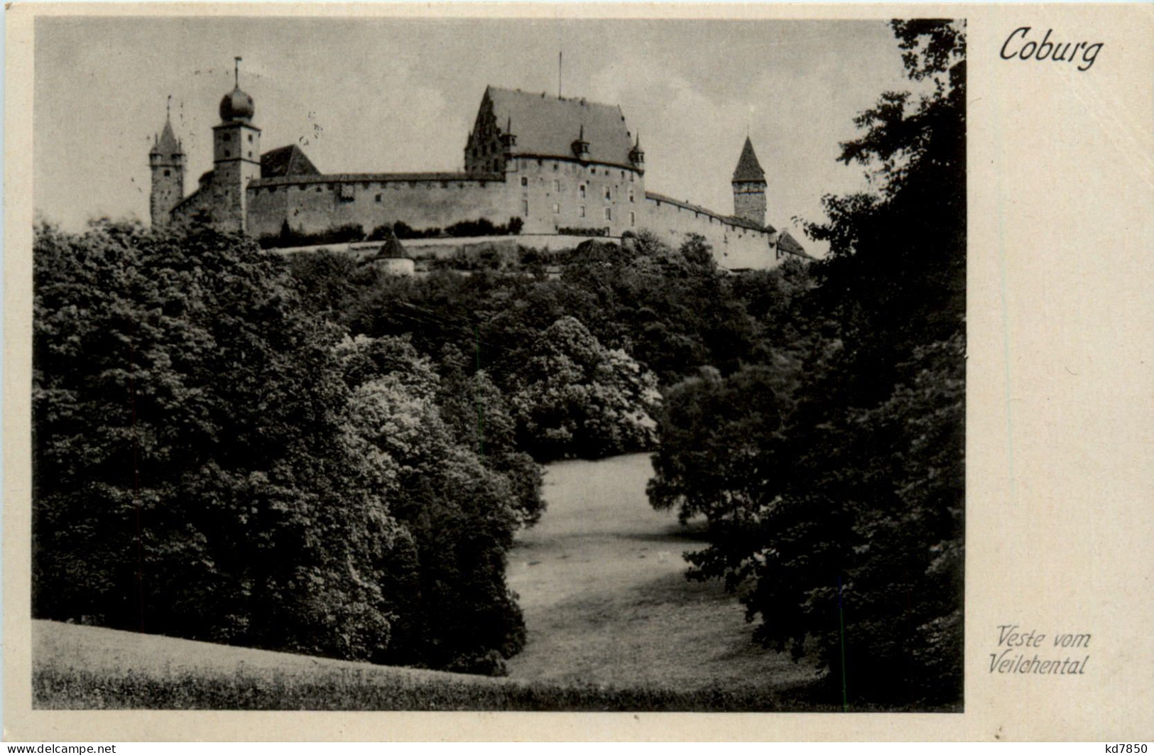 Coburg, Veste Von Veilchental - Coburg