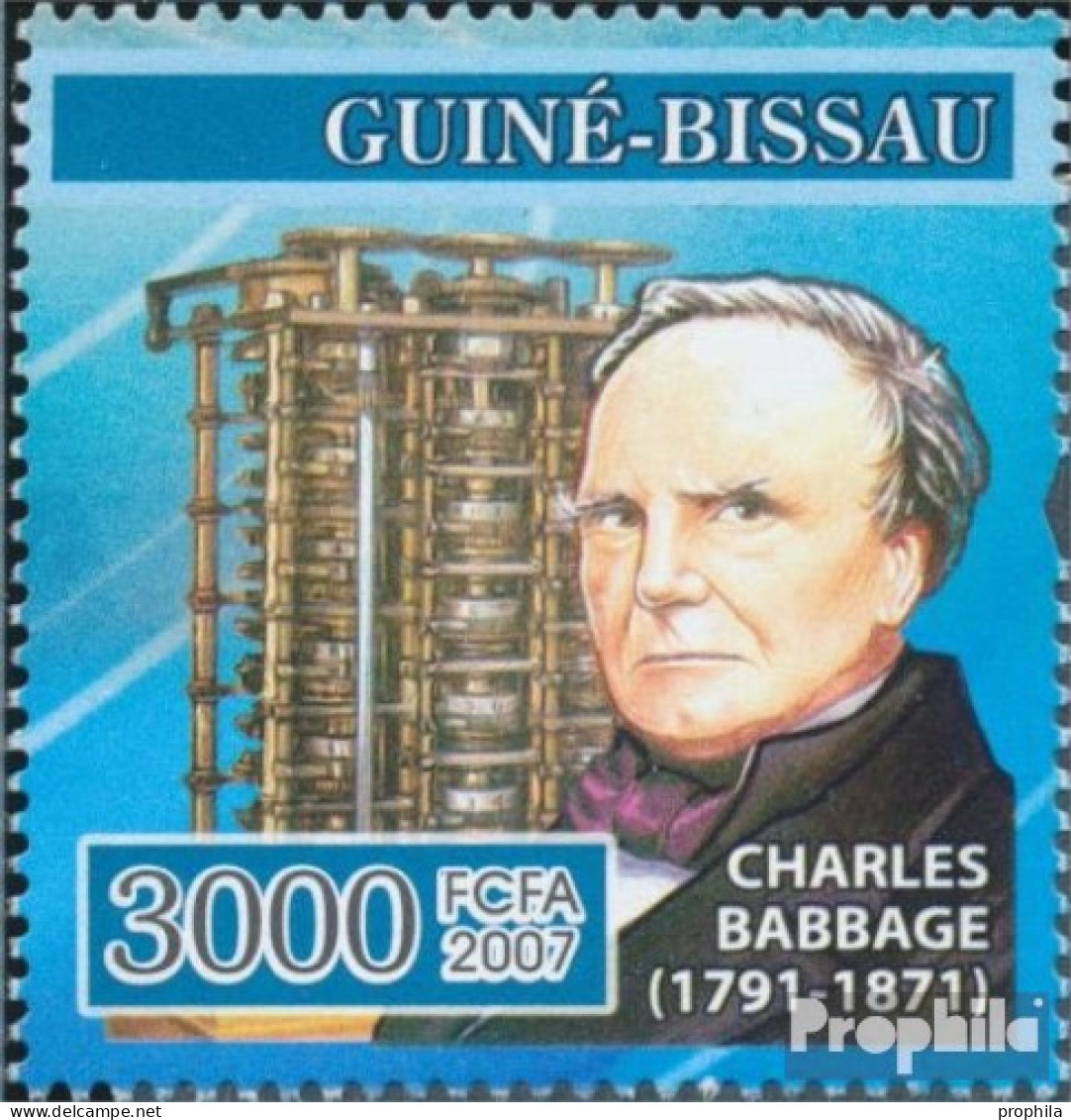 Guinea-Bissau 3480 (kompl. Ausgabe) Postfrisch 2007 Erfindungen - Guinea-Bissau