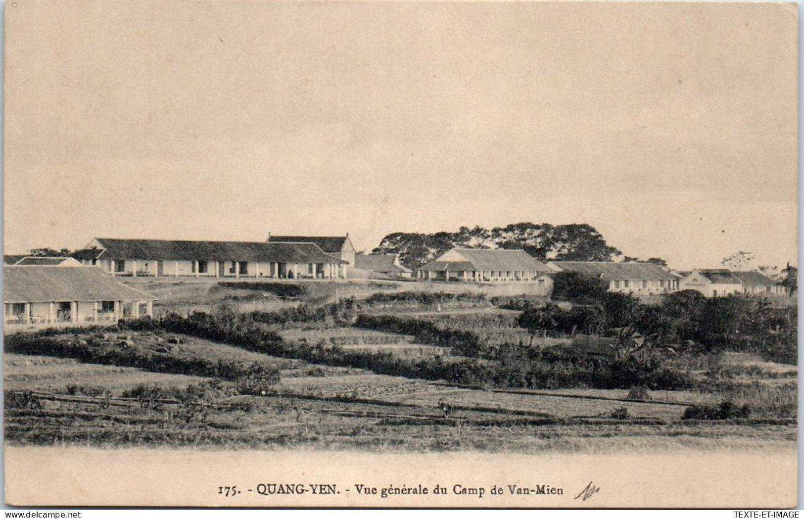INDOCHINE - QUANG YEN - Vue Generale Du Camp De Van Mien - Viêt-Nam
