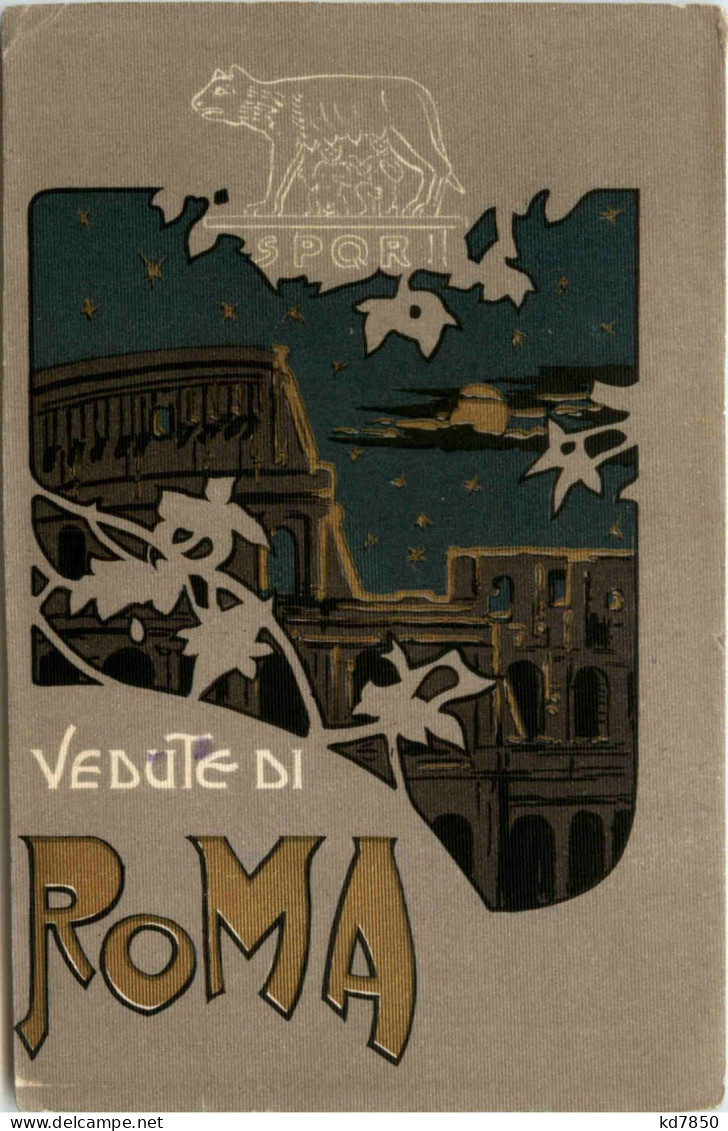 Vedute Di Roma - Litho - Autres & Non Classés