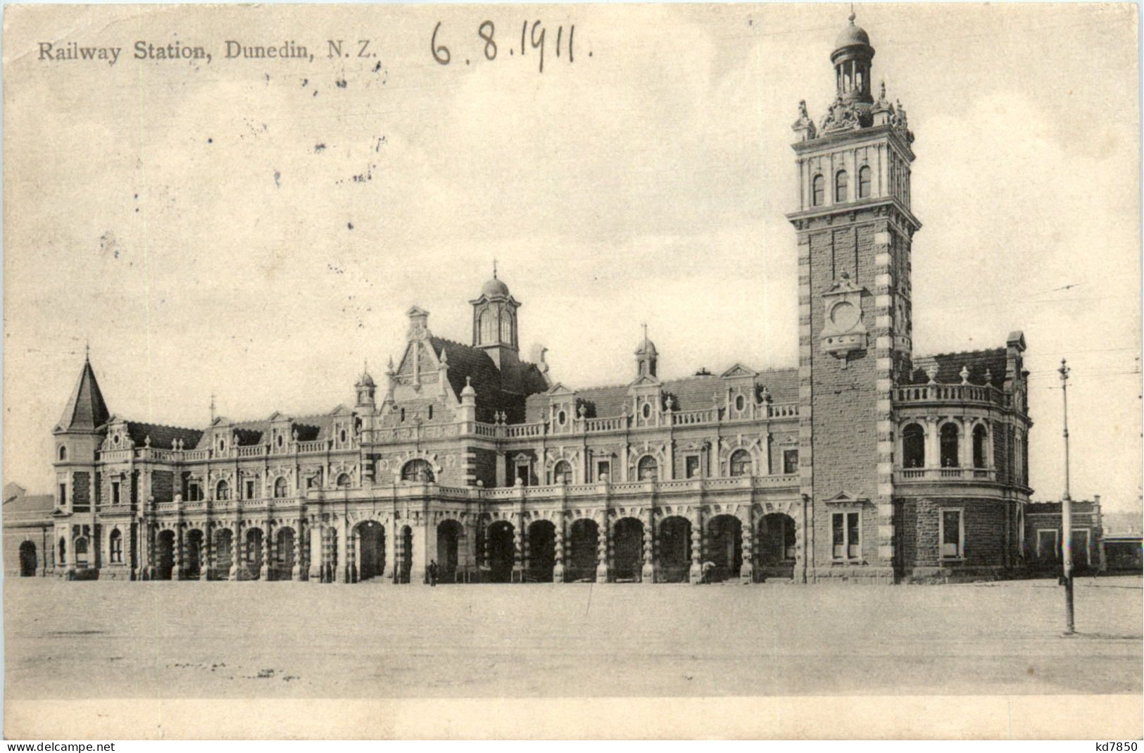 New Zealand - Dunedin - Railway Station - Nieuw-Zeeland