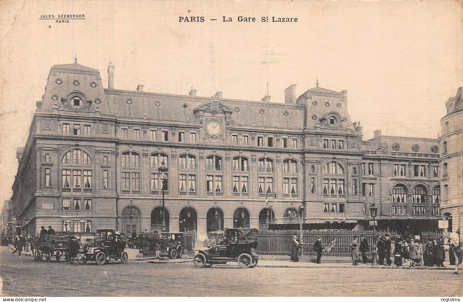 75-PARIS GARE DSAINT LAZARE-N°T1121-C/0197 - Metro, Stations