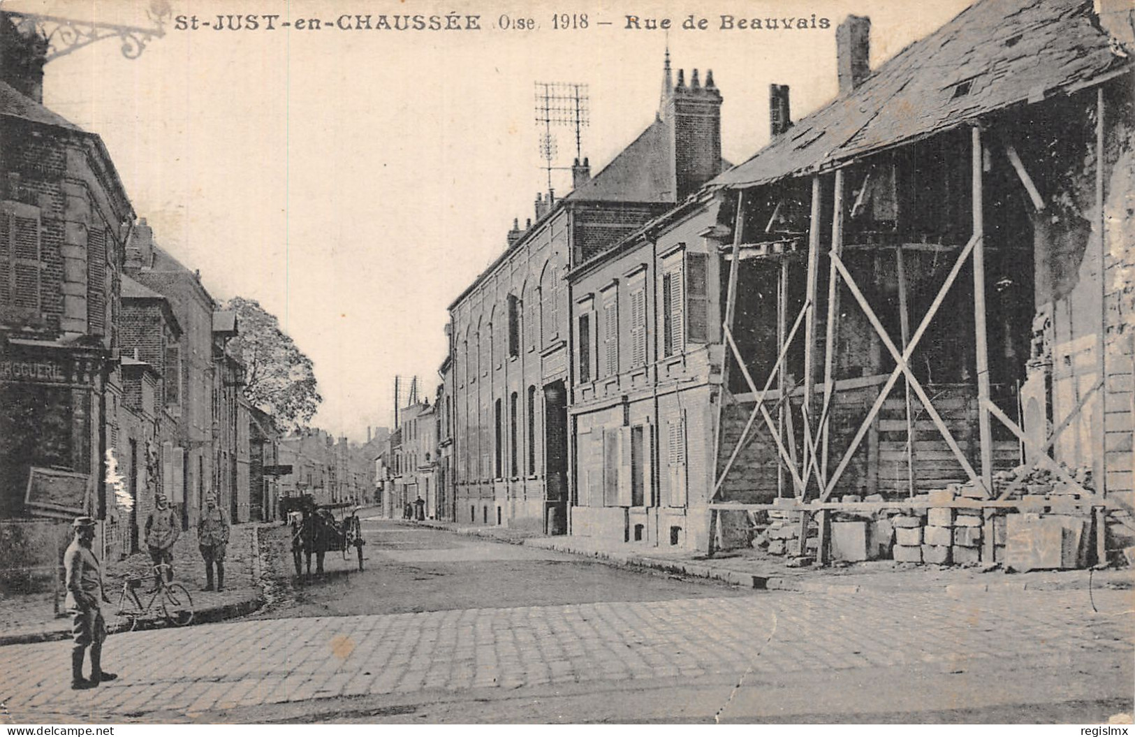 60-SAINT JUST EN CHAUSSEE-N°T1121-C/0007 - Saint Just En Chaussee