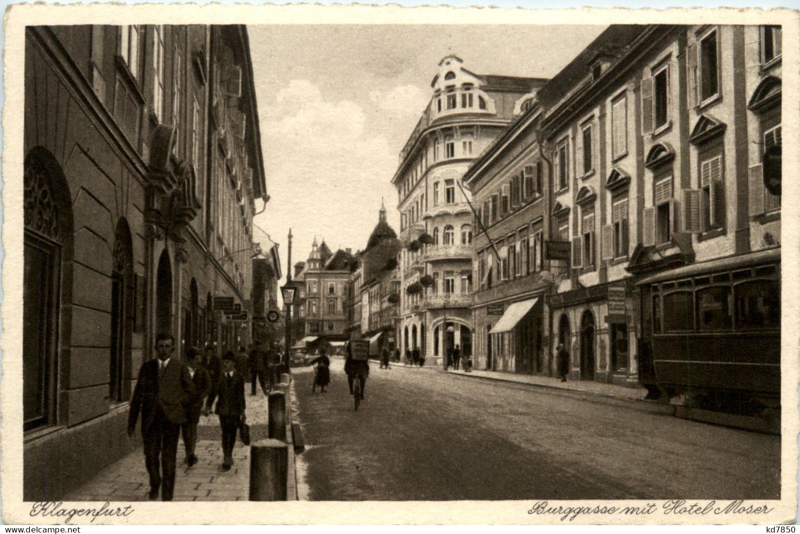 Klagenfurt - Burggasse - Klagenfurt