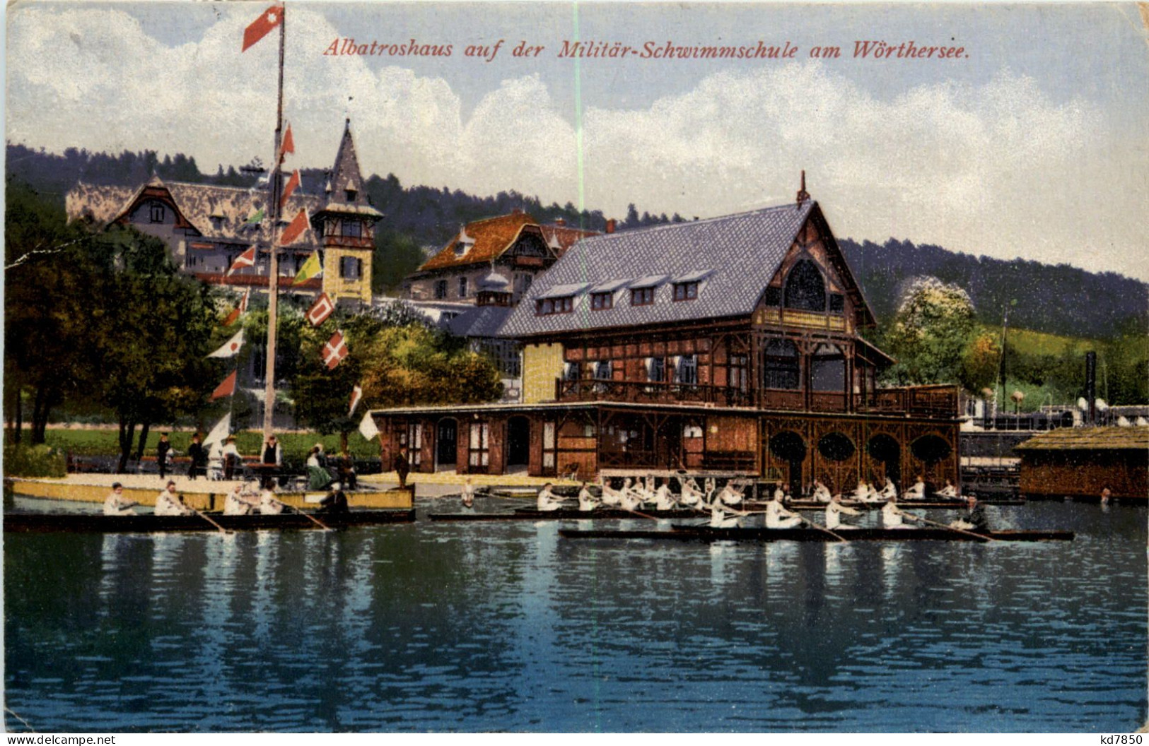 Klagenfurt, Albatroshaus Auf Der Militärschwimmschule Am Wörthersee - Klagenfurt