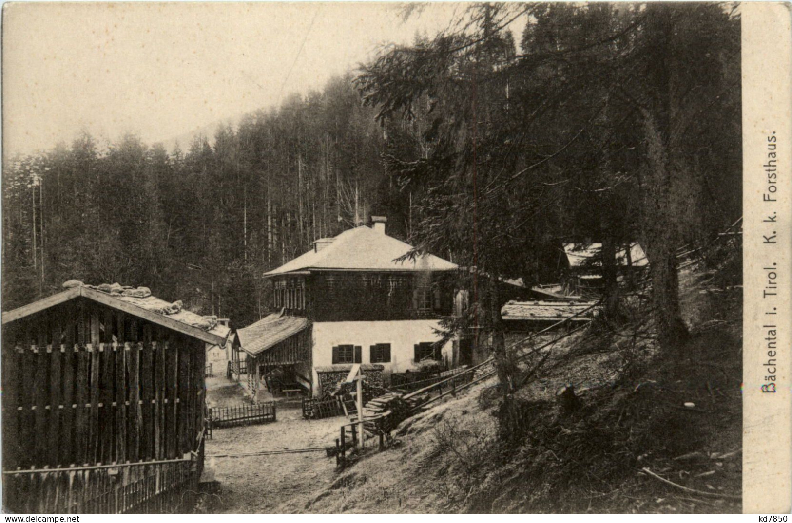 Bächental In Tirol - Forsthaus - Achenseeorte