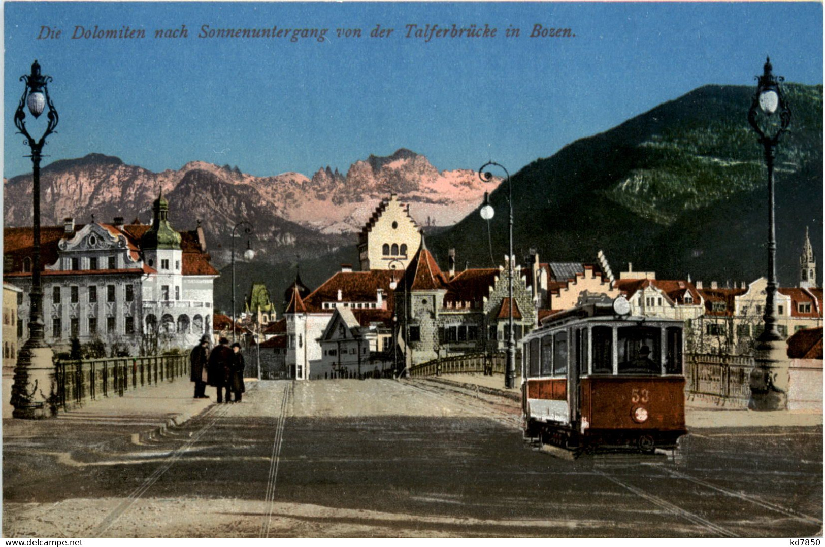 Bozen - Talferbrücke - Strassenbahn - Bolzano