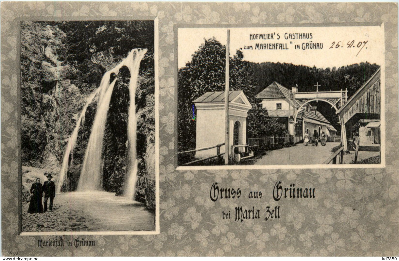 Gruss Aus Grünau Bei Maria Zell - Mariazell