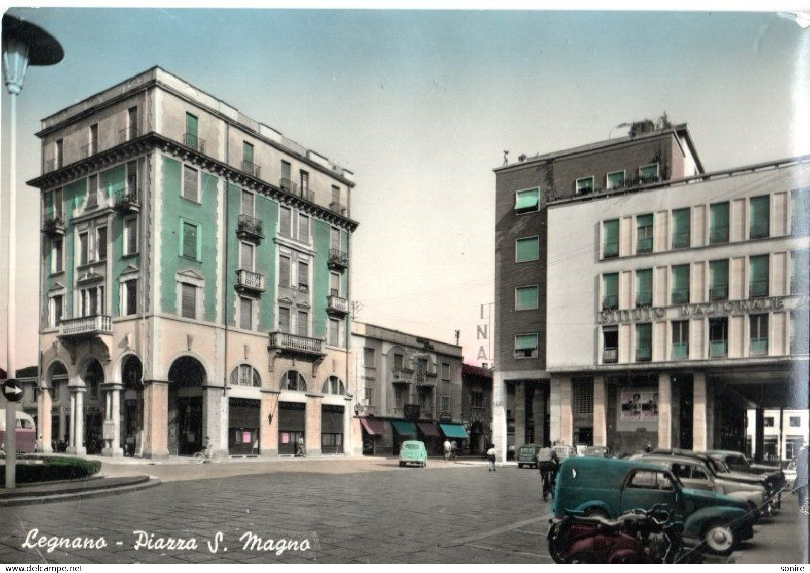 LEGNANO (MILANO) PIAZZA S.MAGNO  - AUTO CARS - ED.MUZIO - VG FG - C0319 - Legnano