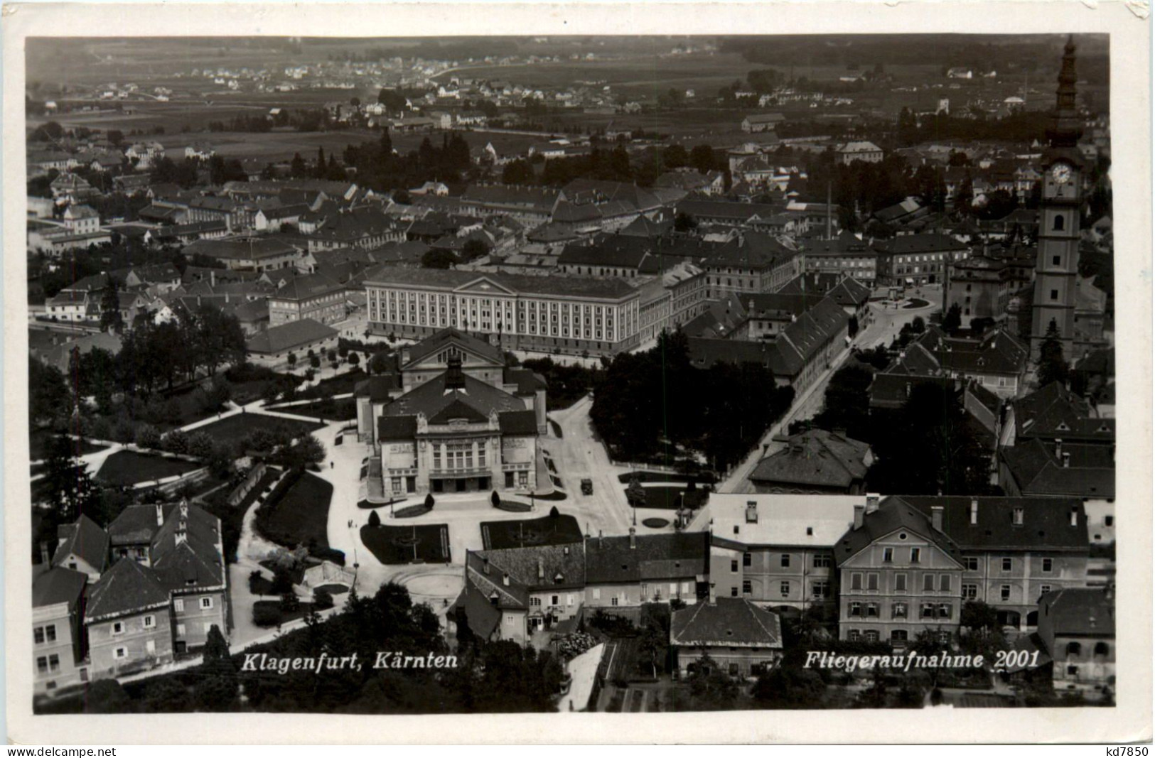 Klagenfurt, Fliegeraufnahme - Klagenfurt