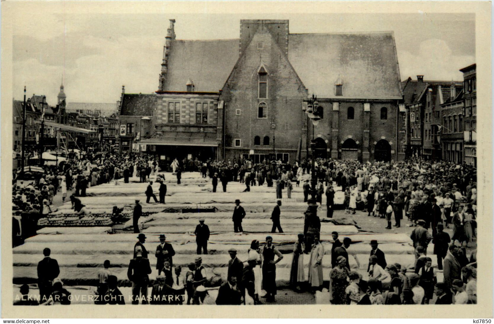 Alkmaar - Overzicht Kaasmarkt - Alkmaar