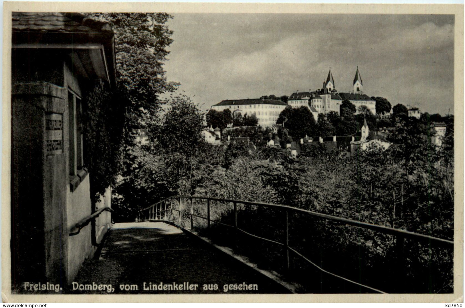 Freising, Domberg Vom Lindenkeller Aus Gesehen - Freising