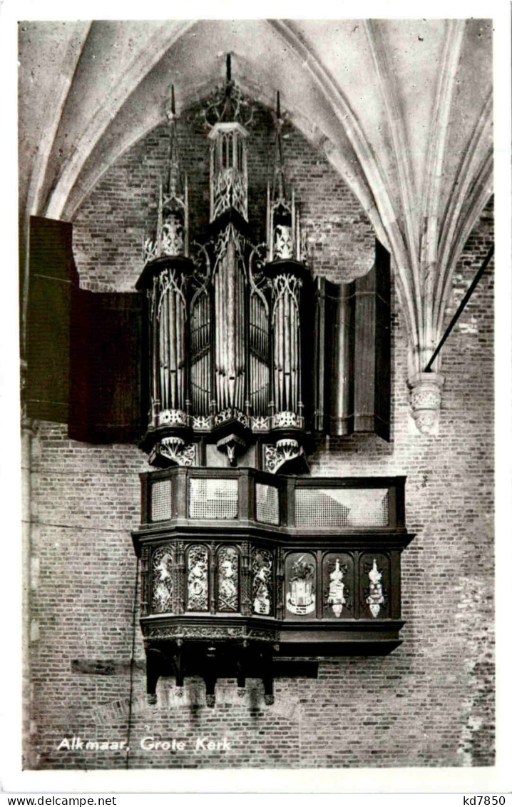 Alkmaar - Grote Kerk - Orgel - Alkmaar