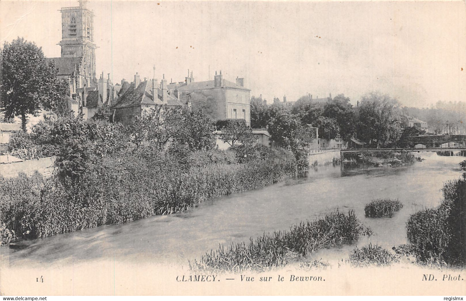 58-CLAMECY-N°T1121-F/0321 - Clamecy
