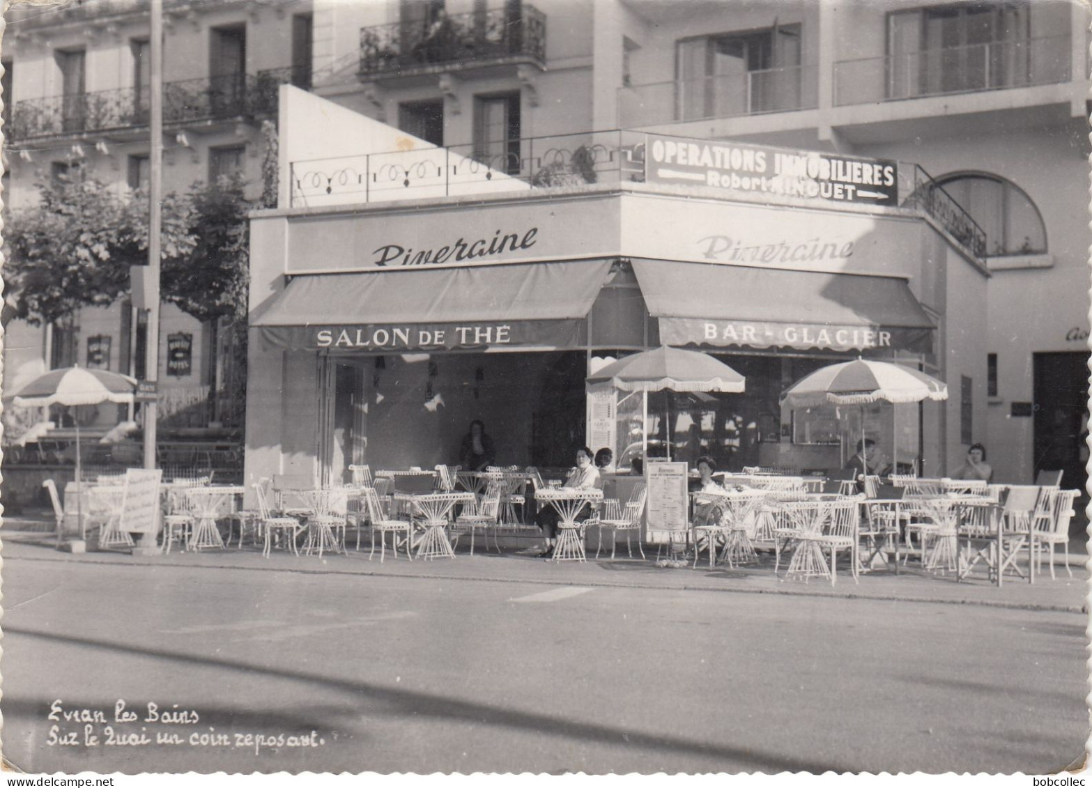 EVIAN-les-BAINS (Haute-Savoie): Salon De Thé Sur Les Quais - Evian-les-Bains