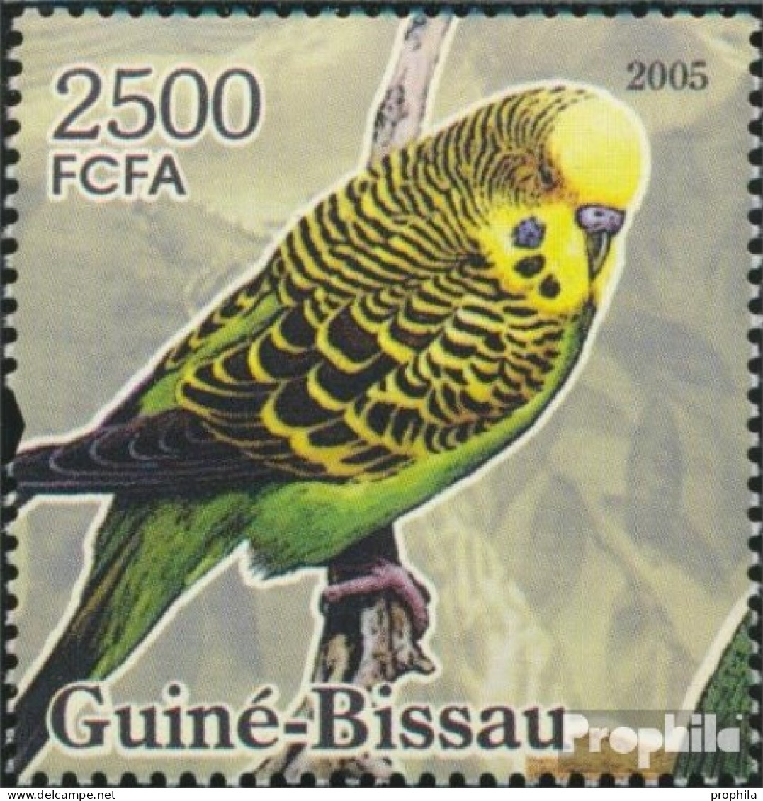 Guinea-Bissau 3250 (kompl. Ausgabe) Postfrisch 2005 Papageien - Guinea-Bissau