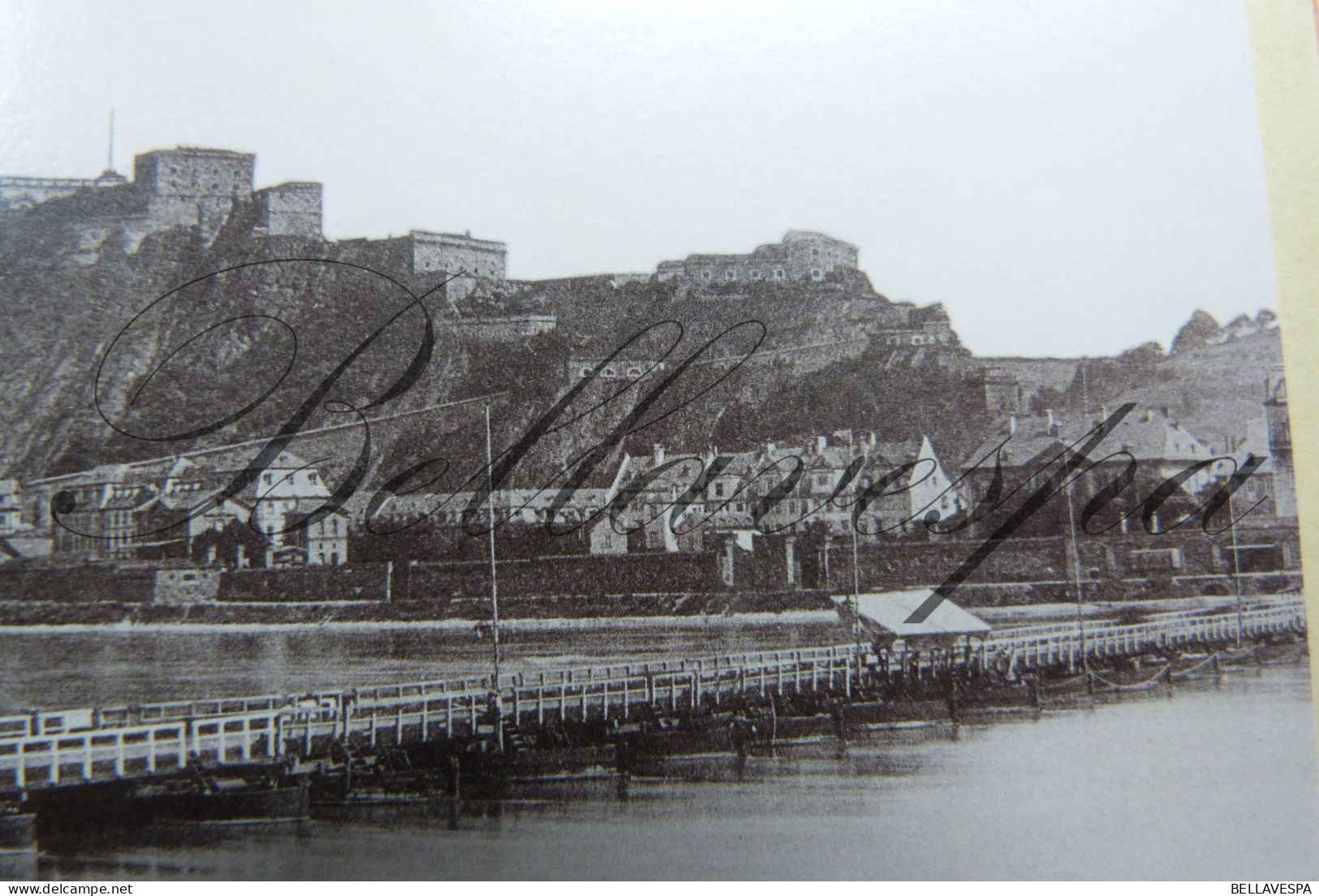 Eherenbreitenstein Verlag Von E. REINICKE Lübeck  20 Avril En Face De Coblenz Passe Le Pont 1892 - Old (before 1900)