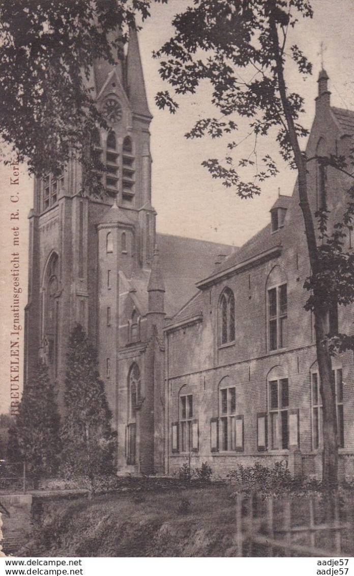 Breukelen Ignatiusgesticht Met RK Kerk 1915 Oorlogscorrespondentie - Breukelen