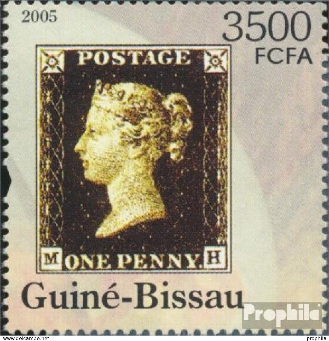 Guinea-Bissau 3195 (kompl. Ausgabe) Postfrisch 2005 155. Jahrestag Der Penny Black - Guinea-Bissau