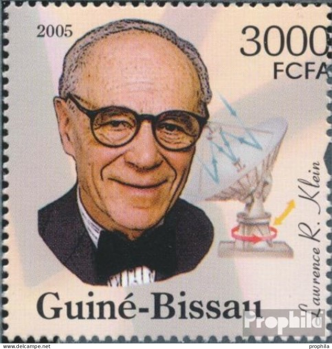 Guinea-Bissau 3194 (kompl. Ausgabe) Postfrisch 2005 Nobelpreisträger - Wirtschaft - Guinea-Bissau