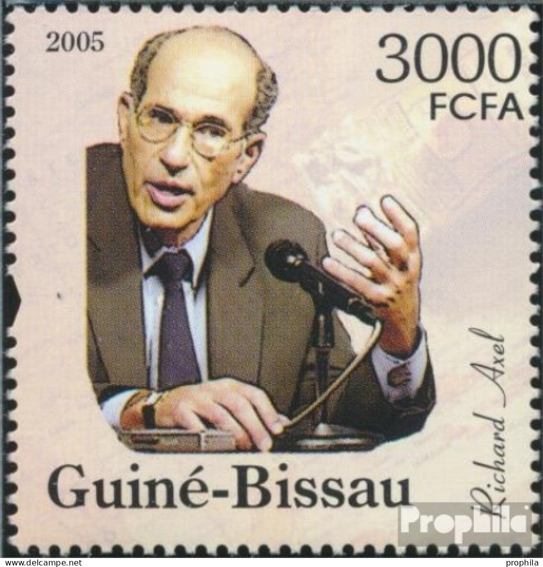 Guinea-Bissau 3192 (kompl. Ausgabe) Postfrisch 2005 Nobelpreisträger - Medizin - Guinea-Bissau