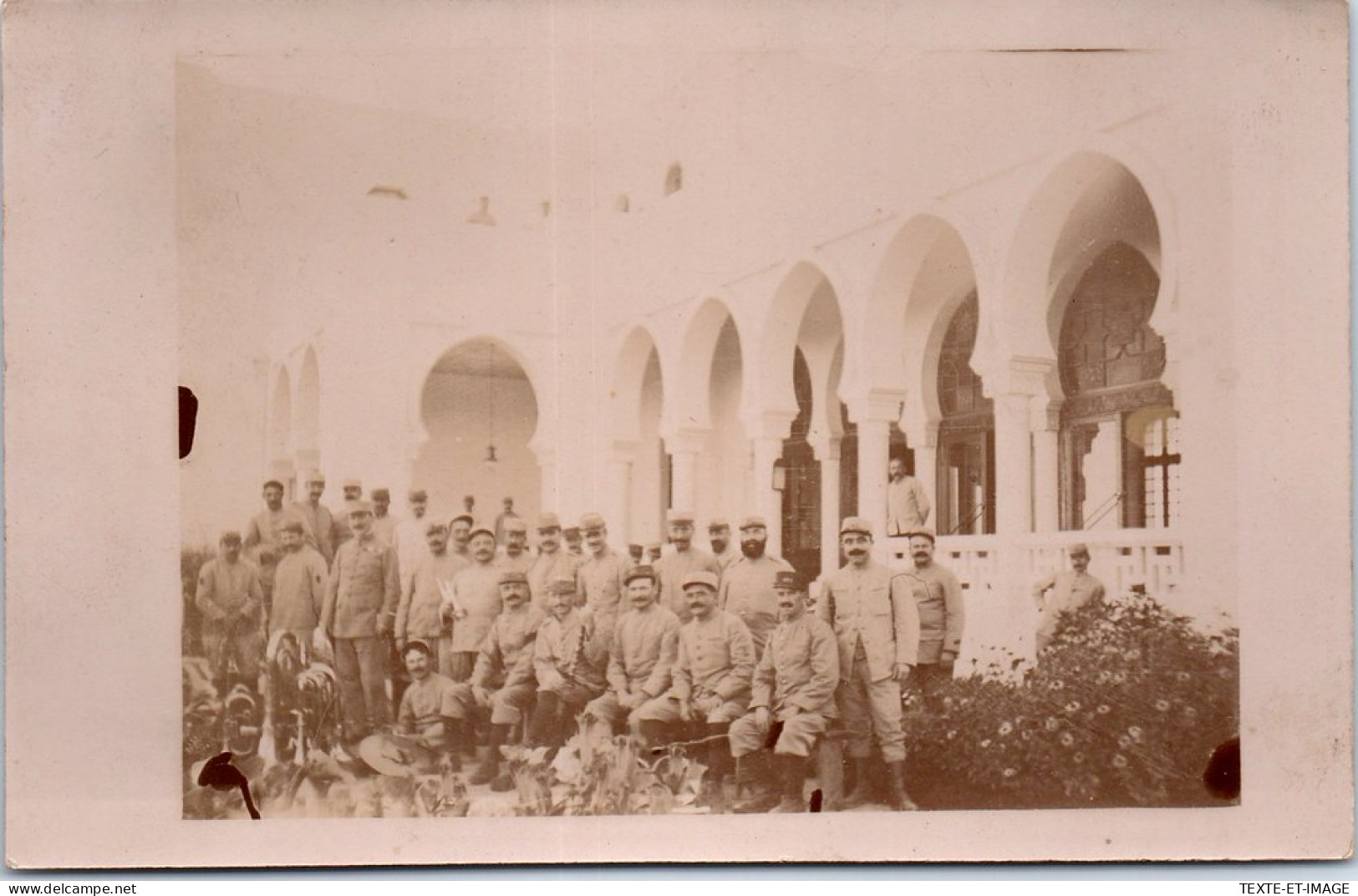 MAROC - MEKNES - CARTE PHOTO - Militaires Le 4.11.1917 - Meknes