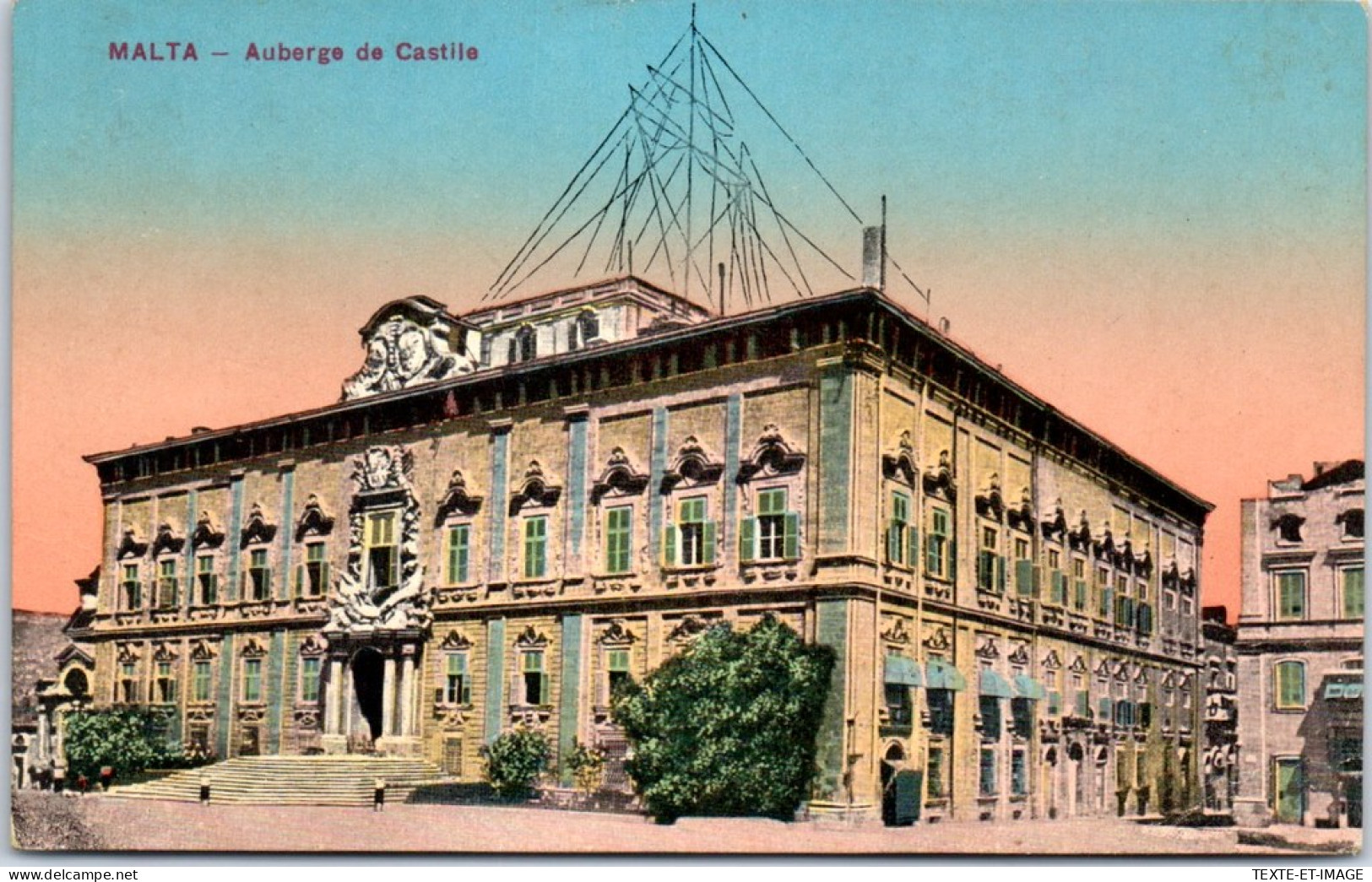 MALTE - Auberge De Castille  - Malta