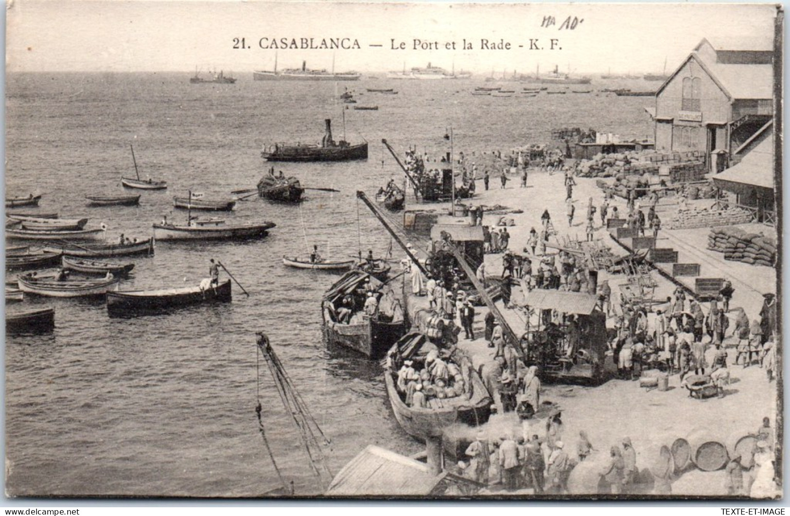 MAROC - CASABLANCA - Le Port Et La Rade. - Casablanca