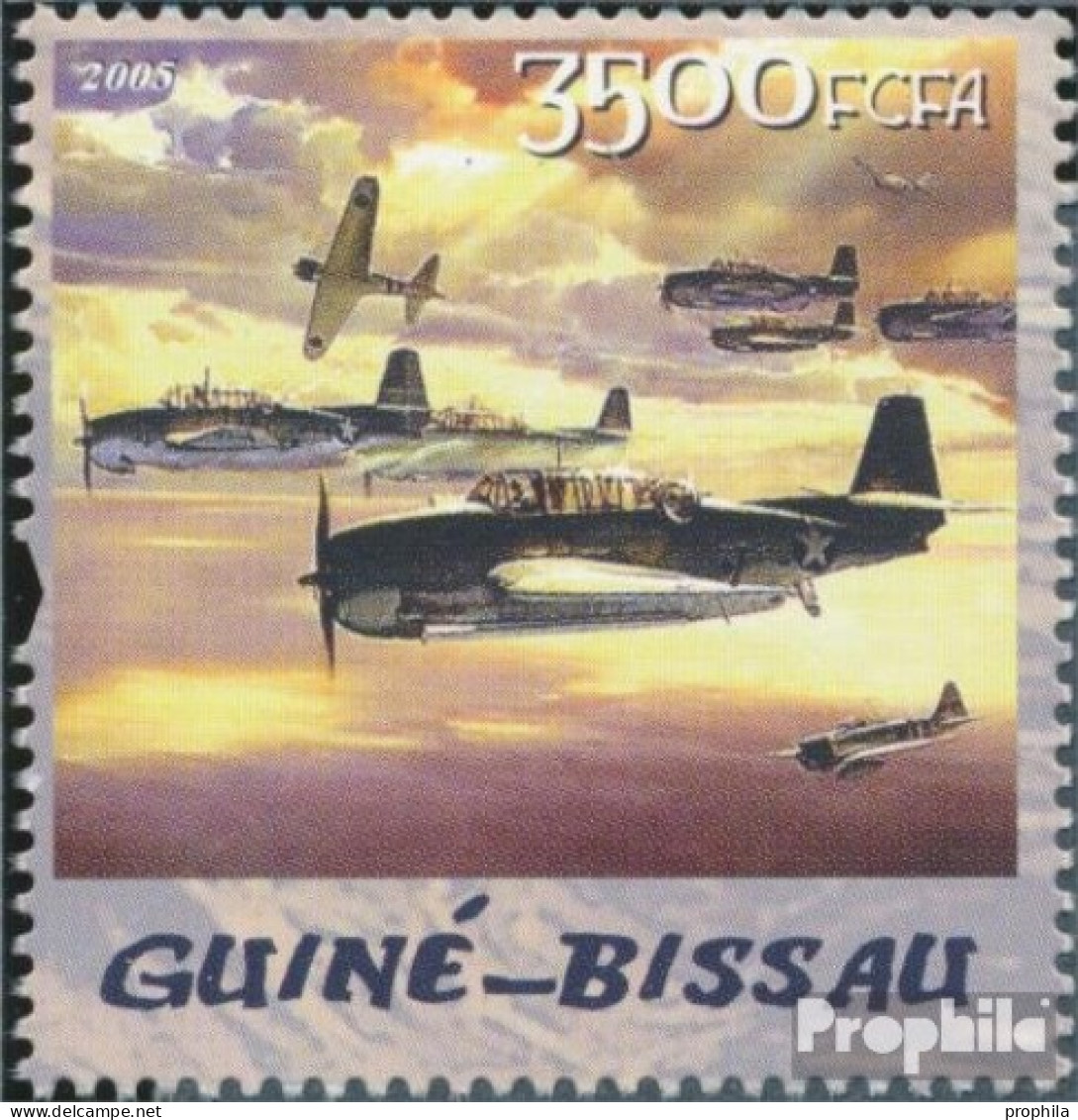 Guinea-Bissau 3099 (kompl. Ausgabe) Postfrisch 2005 Flugzeuge & Jules Verne - Guinea-Bissau