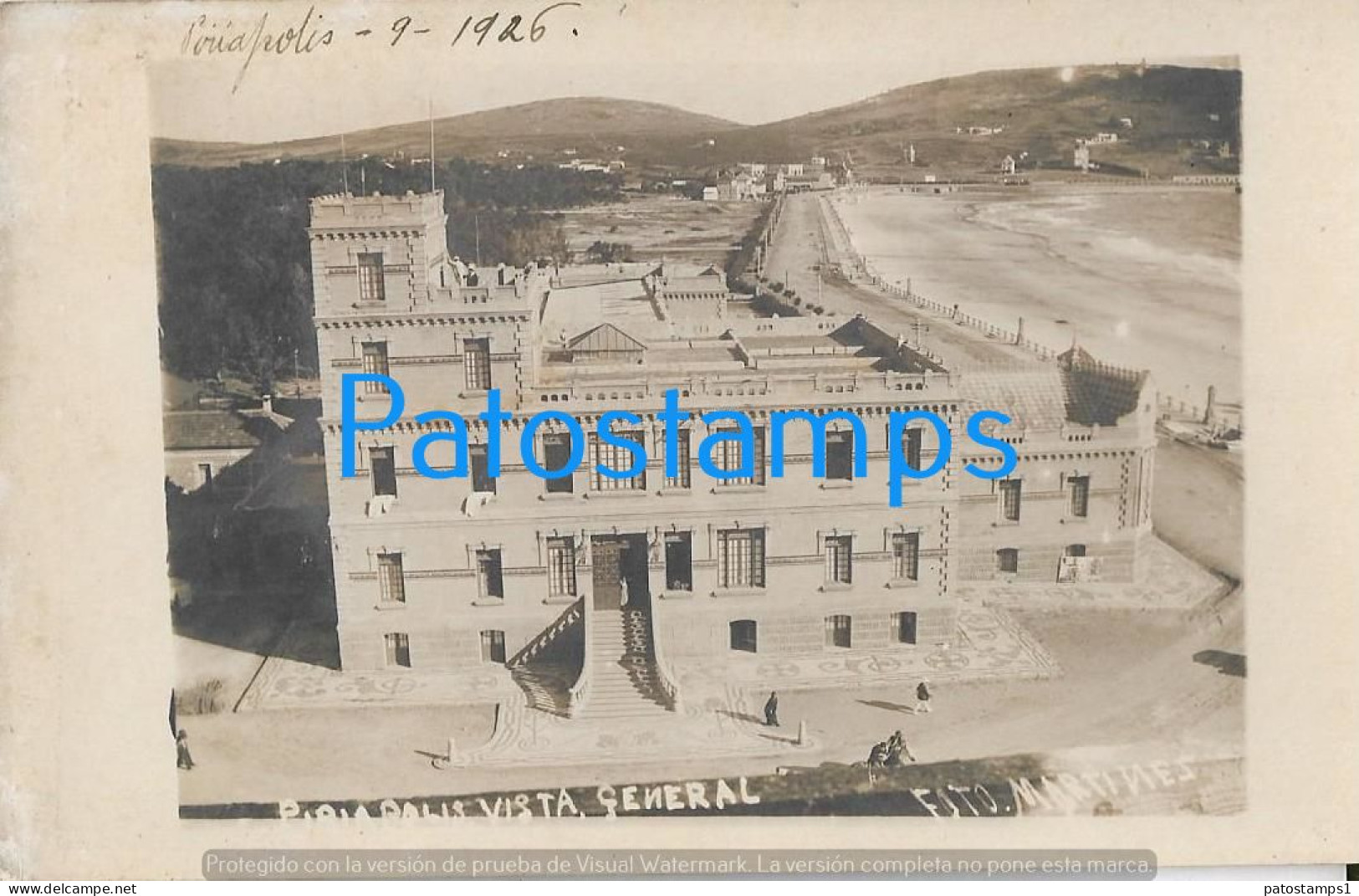 227357 URUGUAY PIRIAPOLIS VISTA GENERAL POSTAL POSTCARD - Uruguay