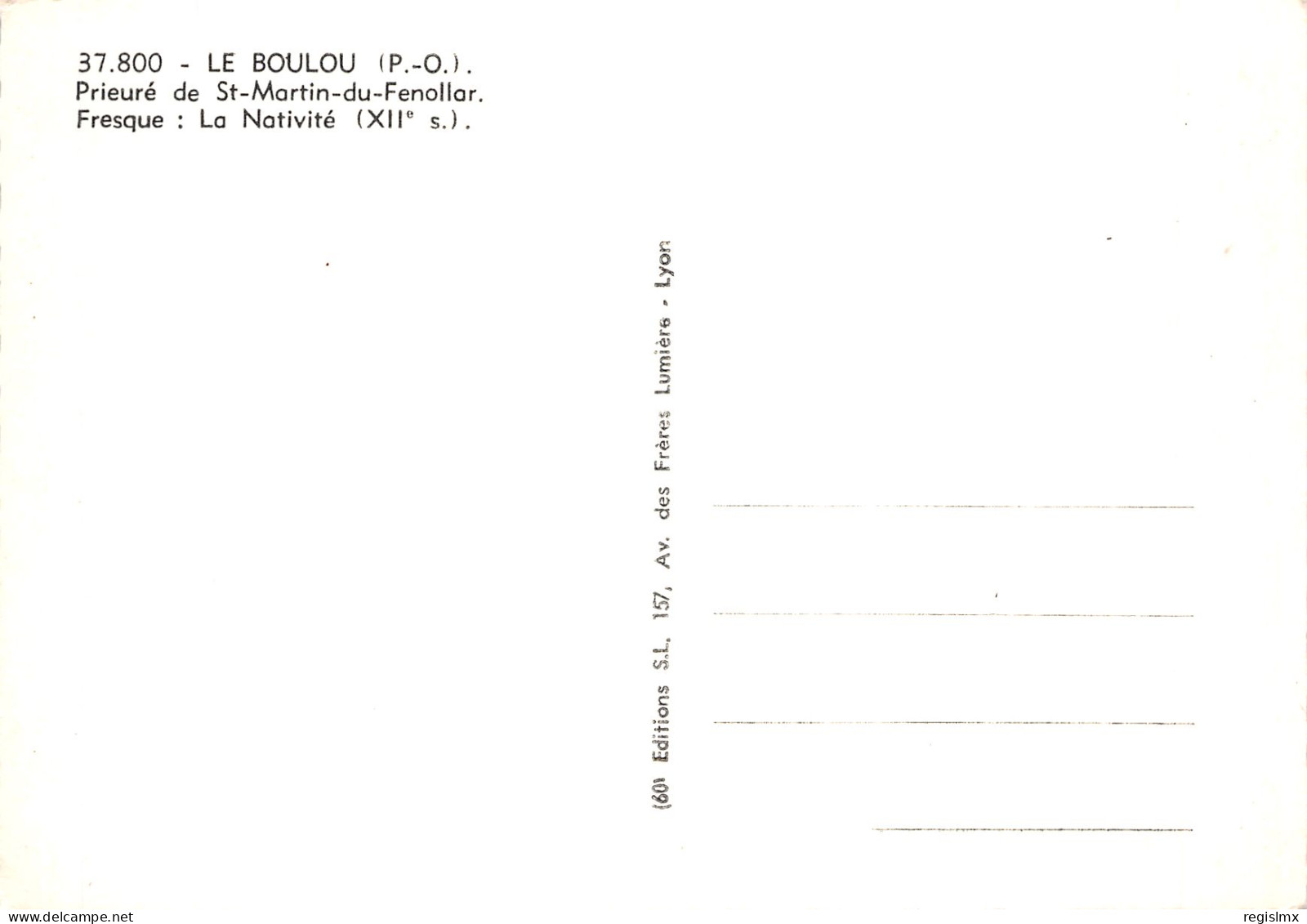 66-LE BOULOU PRIEURE DE SAINT MARTIN DU FENOLLAR-N°T1123-B/0121 - Collioure
