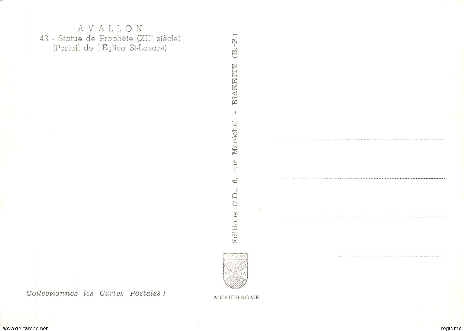 89-AVALLON-N°T1123-F/0279 - Avallon
