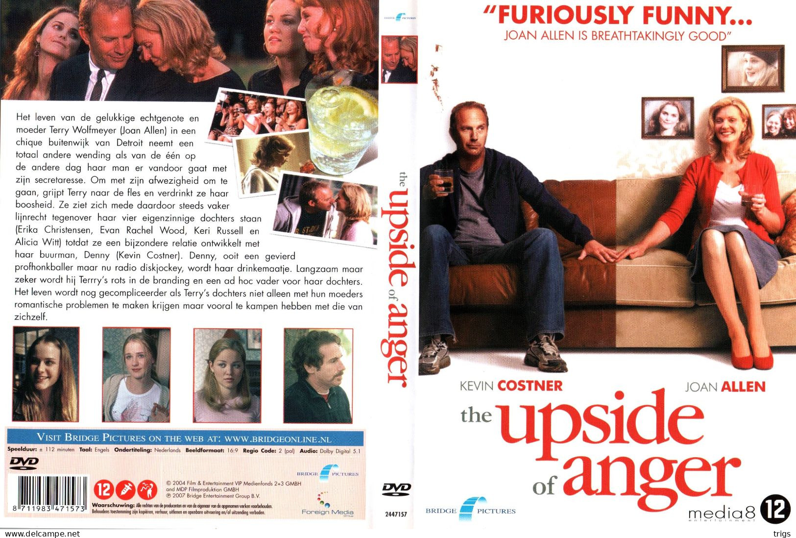 DVD - The Upside Of Anger - Comedy