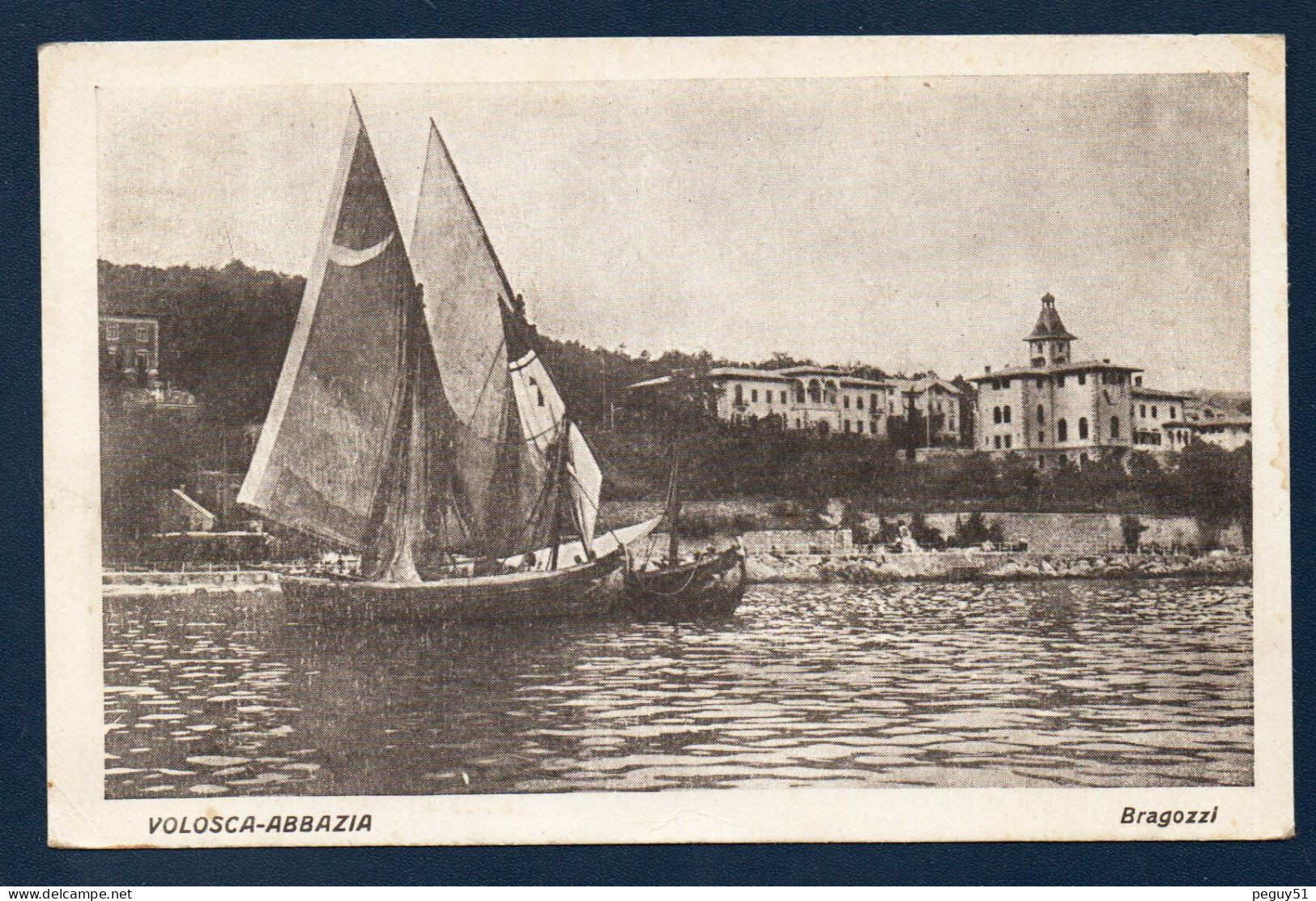 Croatie. Volosca-Abbazia ( Opatija). Golfe De Kvarner, Baie De Preluka. 1930 - Croatie