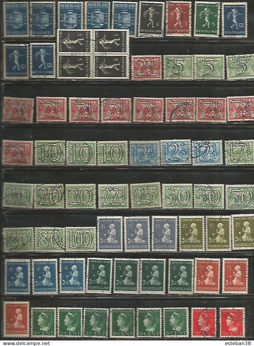 Pays Bas Timbres Diverses - Collections