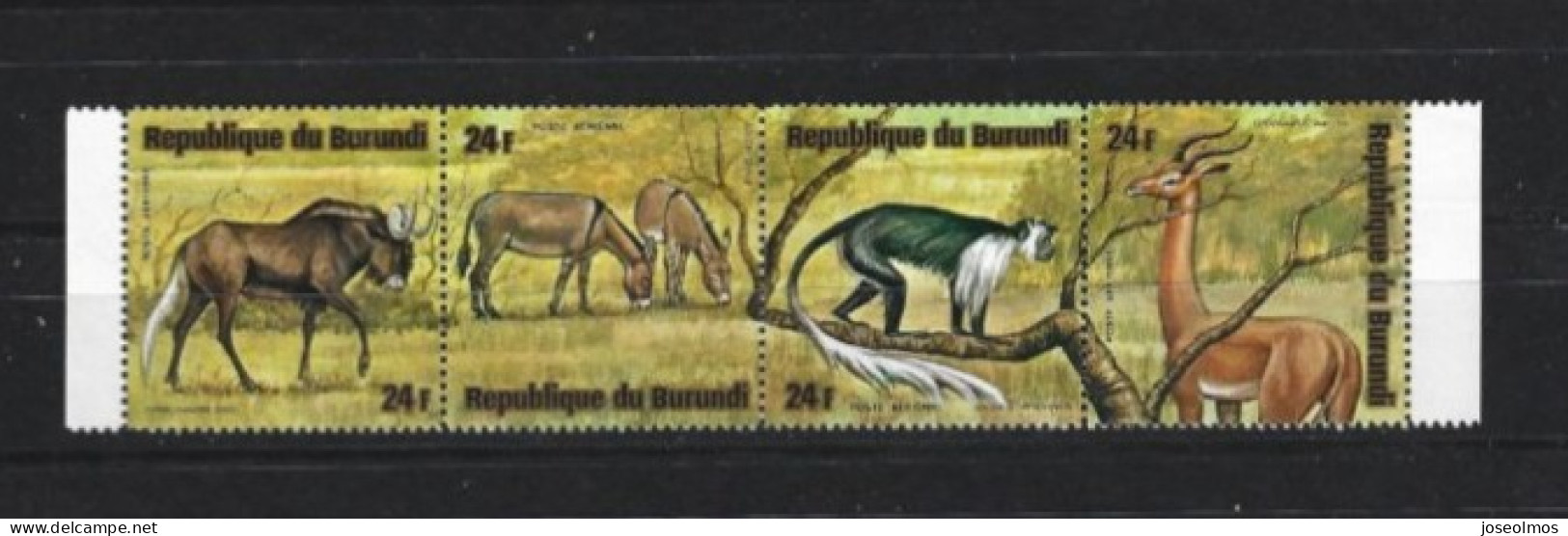 BURUNDI BANDE PA  ANNEE 1975 N°380 383 Y&T NEUF** MNH - Ongebruikt