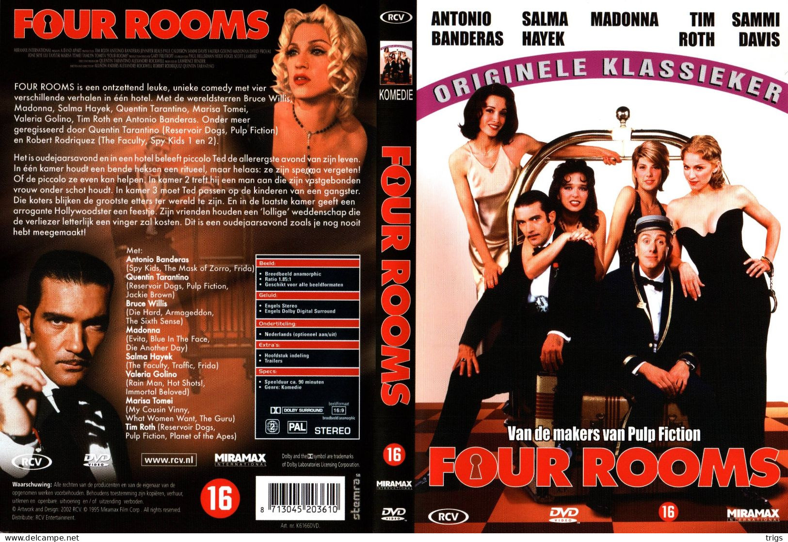 DVD - Four Rooms - Comedy