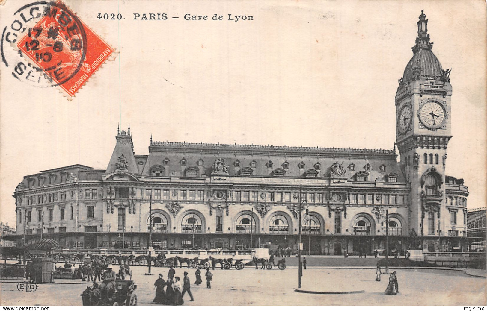 75-PARIS GARE DE LYON-N°T1124-B/0343 - Metro, Stations