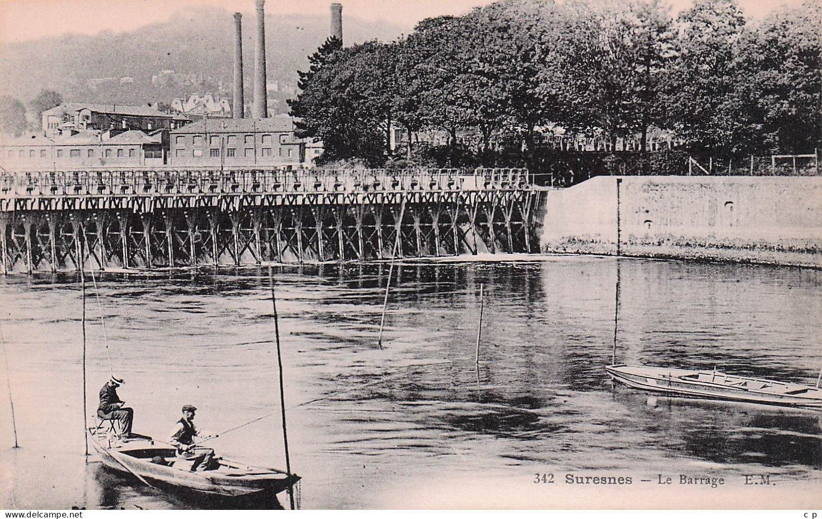 Suresnes - Barrage -  CPA °J - Suresnes