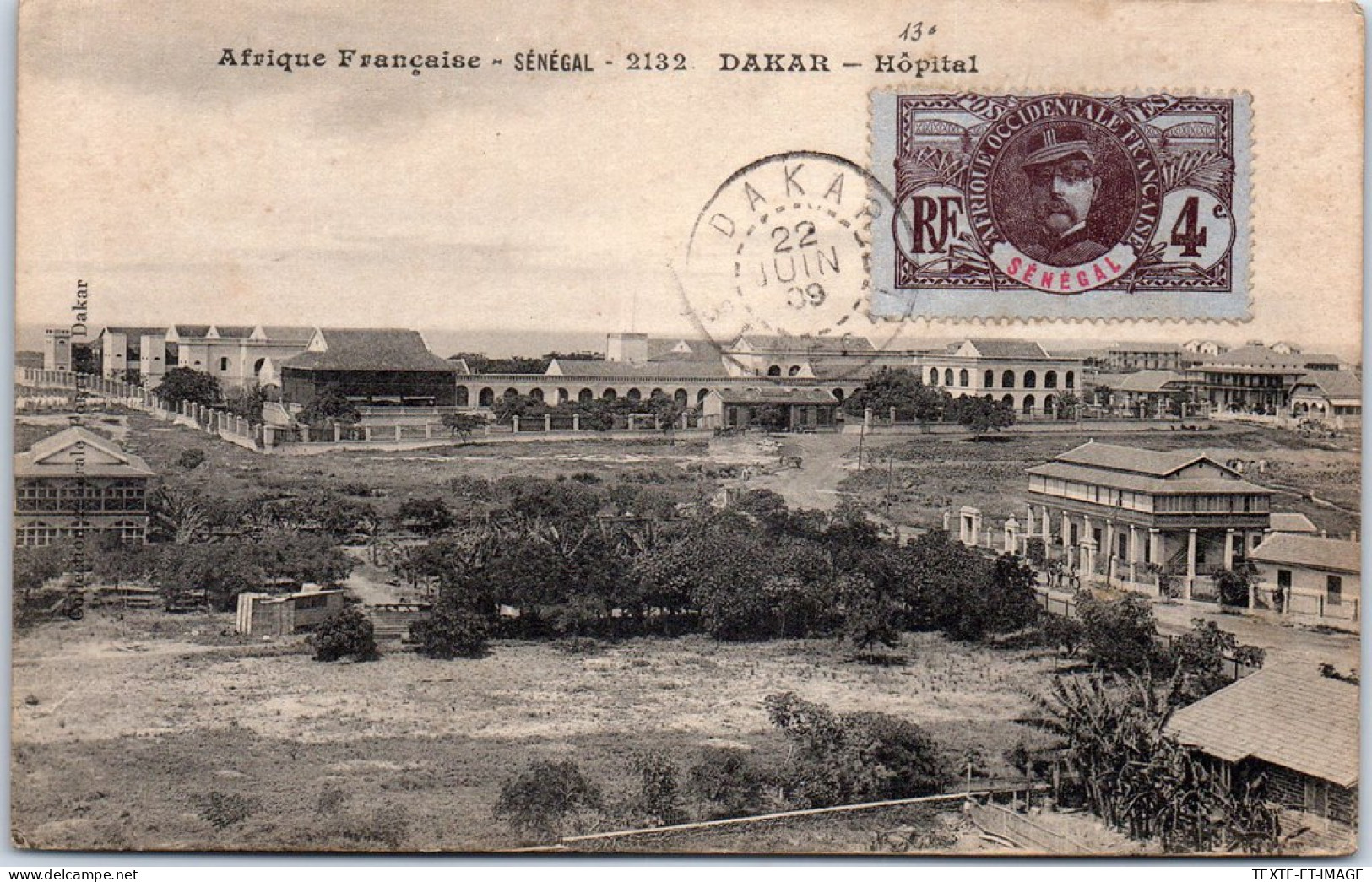 SENEGAL - DAKAR - L'hopital (affranchissment) - Sénégal