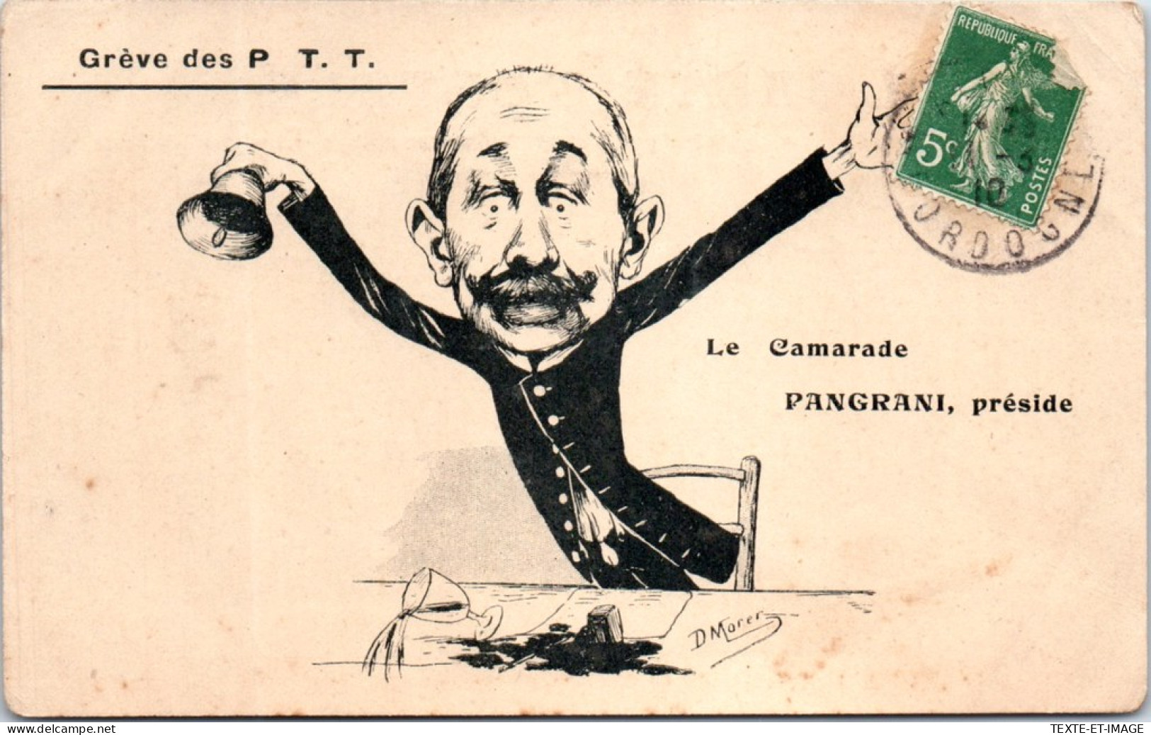 POSTE TIMBRE - Greve, Le Camarade PANGRANI - Briefmarken (Abbildungen)