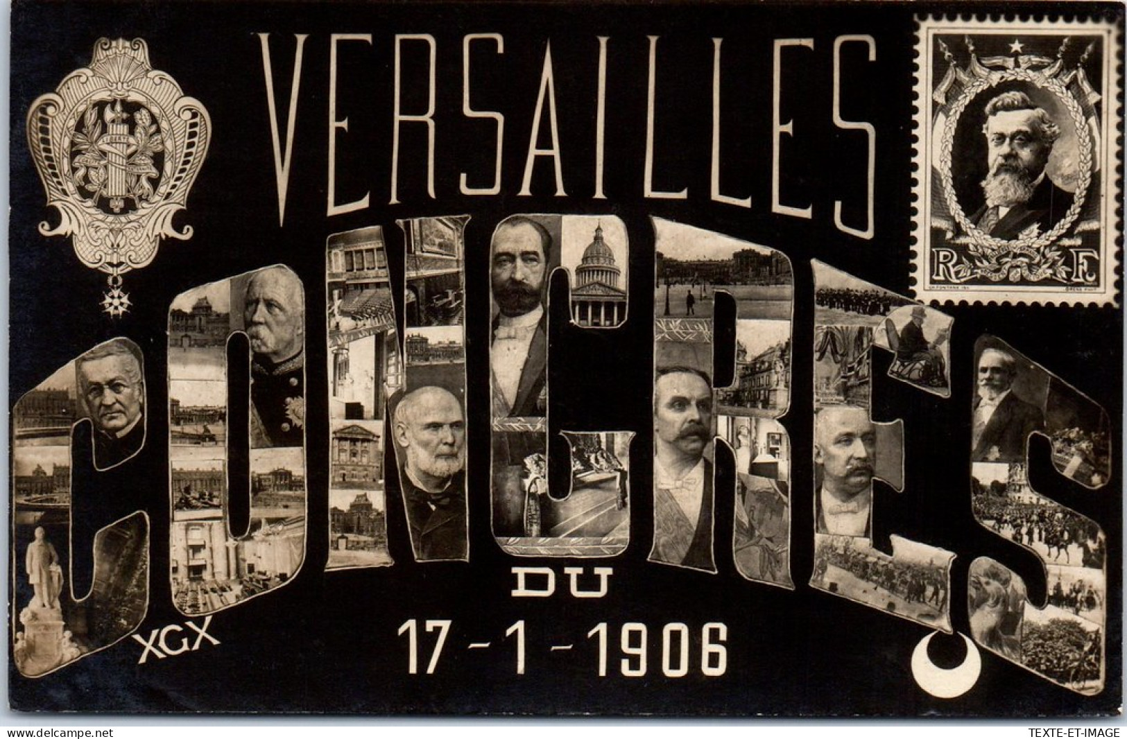 POLITIQUE - Souvenir Du Congres De Versailles 17.01.1906 - Zonder Classificatie