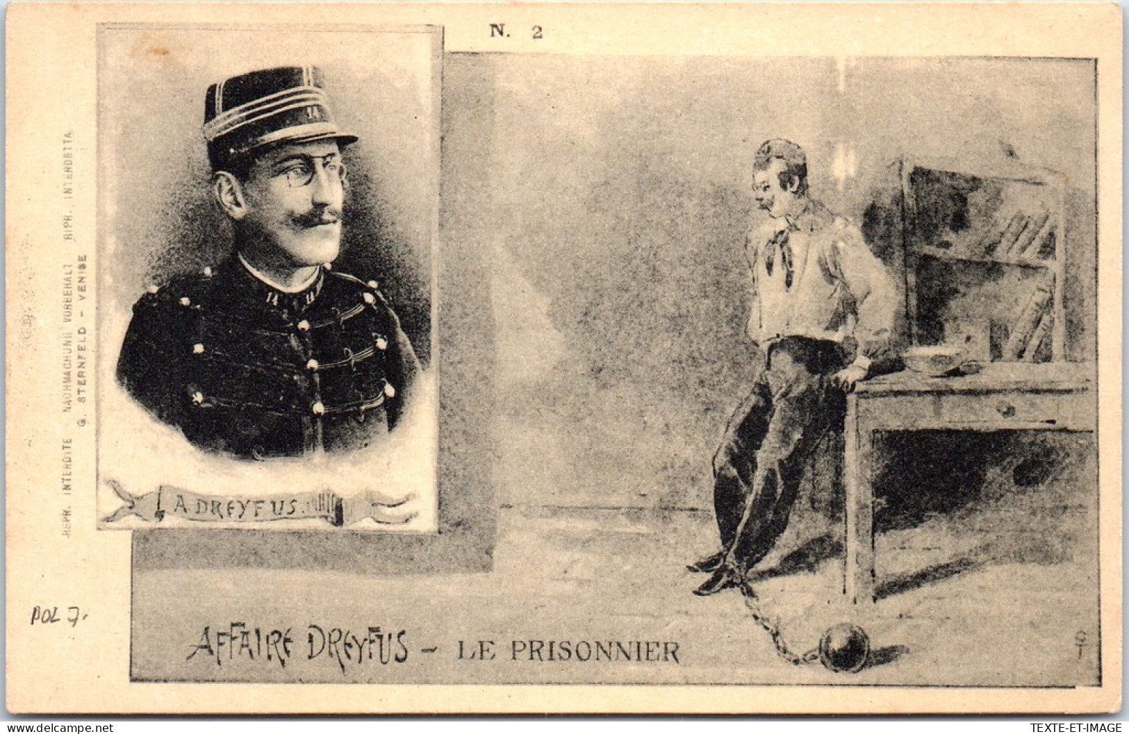 POLITIQUE - Affaire Dreyfus - Le Prisonnier Dreyfus  - Non Classés